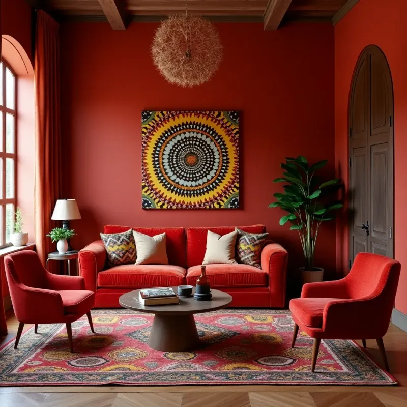Vibrant Red