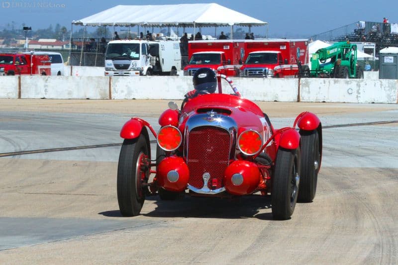 Vintage Car Racing on Public Roads