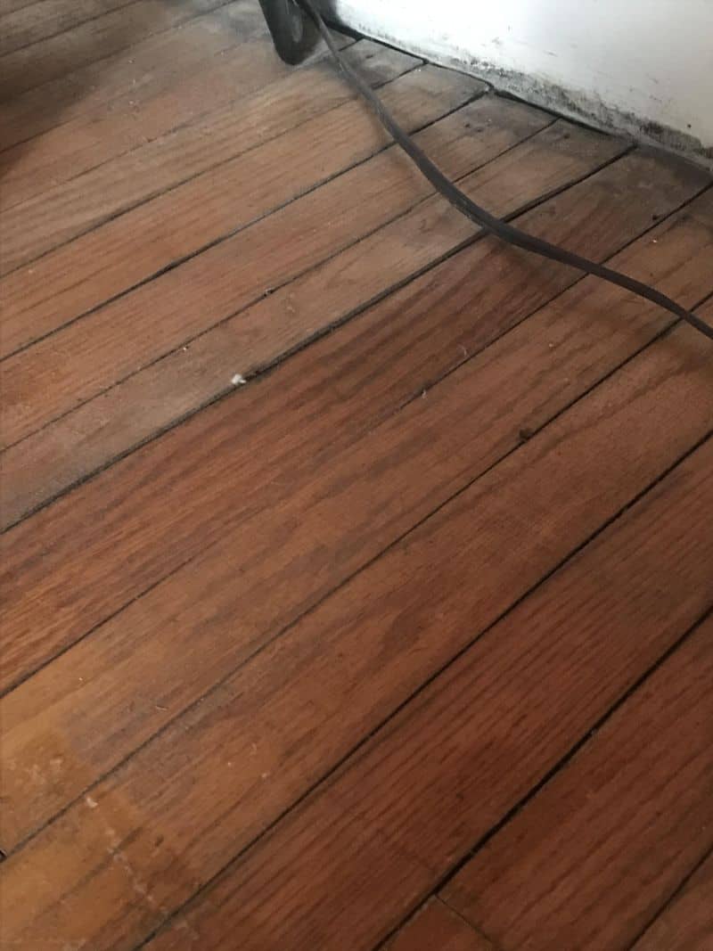 Worn-Out Flooring