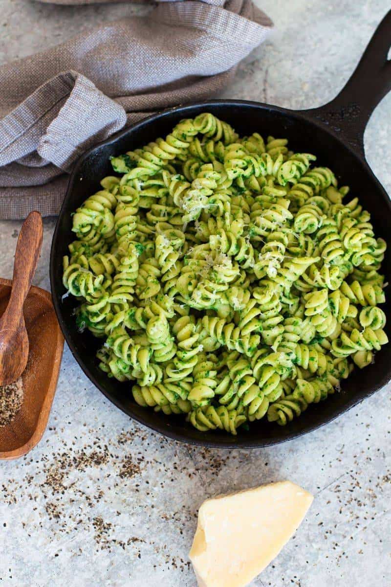 Avocado Basil Pasta