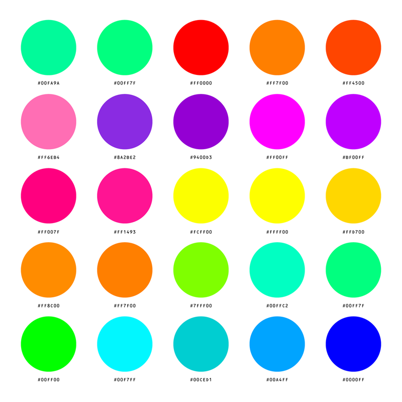 Neon Colors
