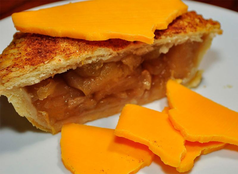 Apple Pie with Cheddar Cheese