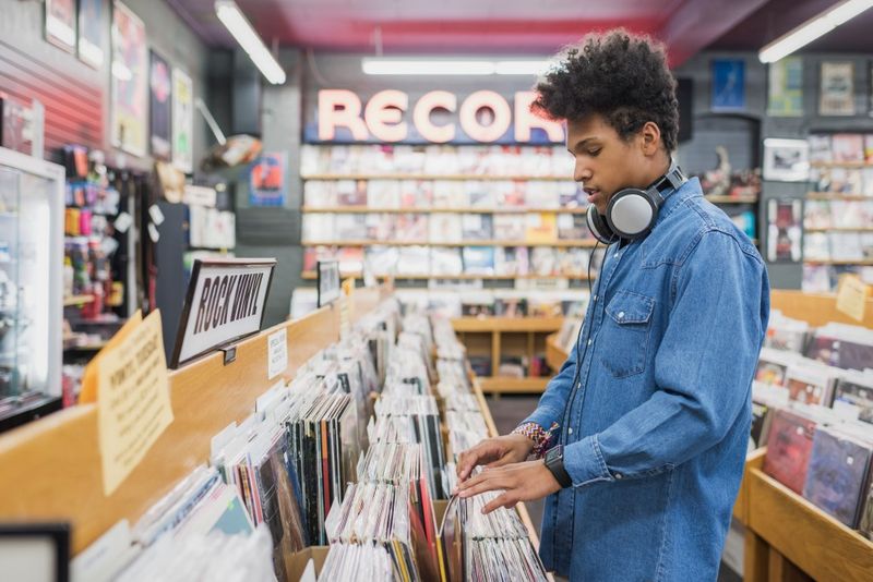 Browsing the CD Store