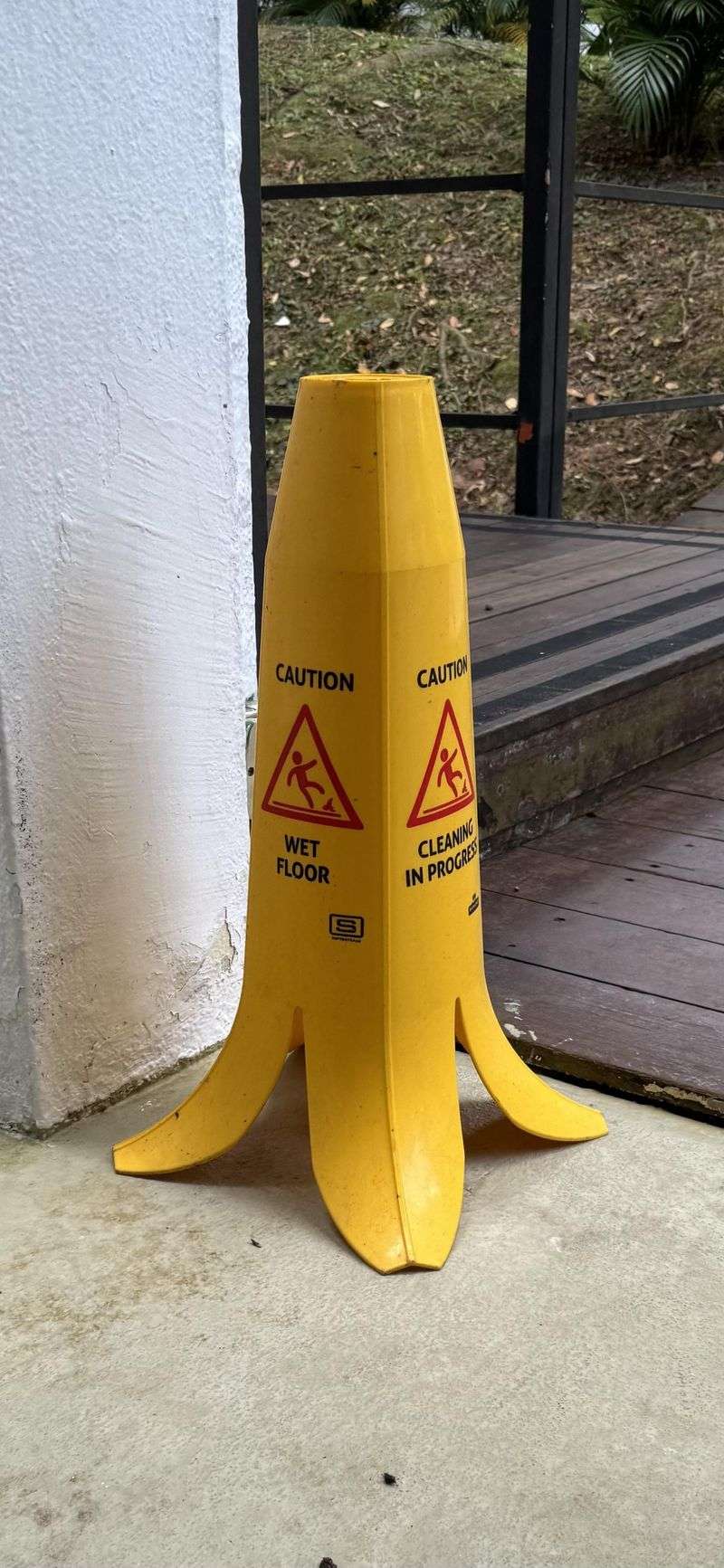Caution: Wet Floor—Banana Peel Ahead!