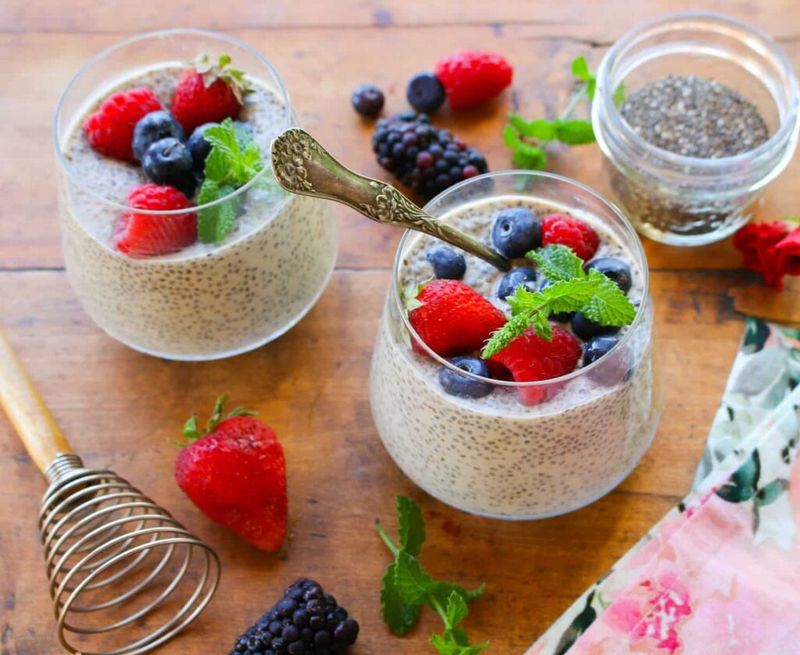 Chia Pudding with Berries
