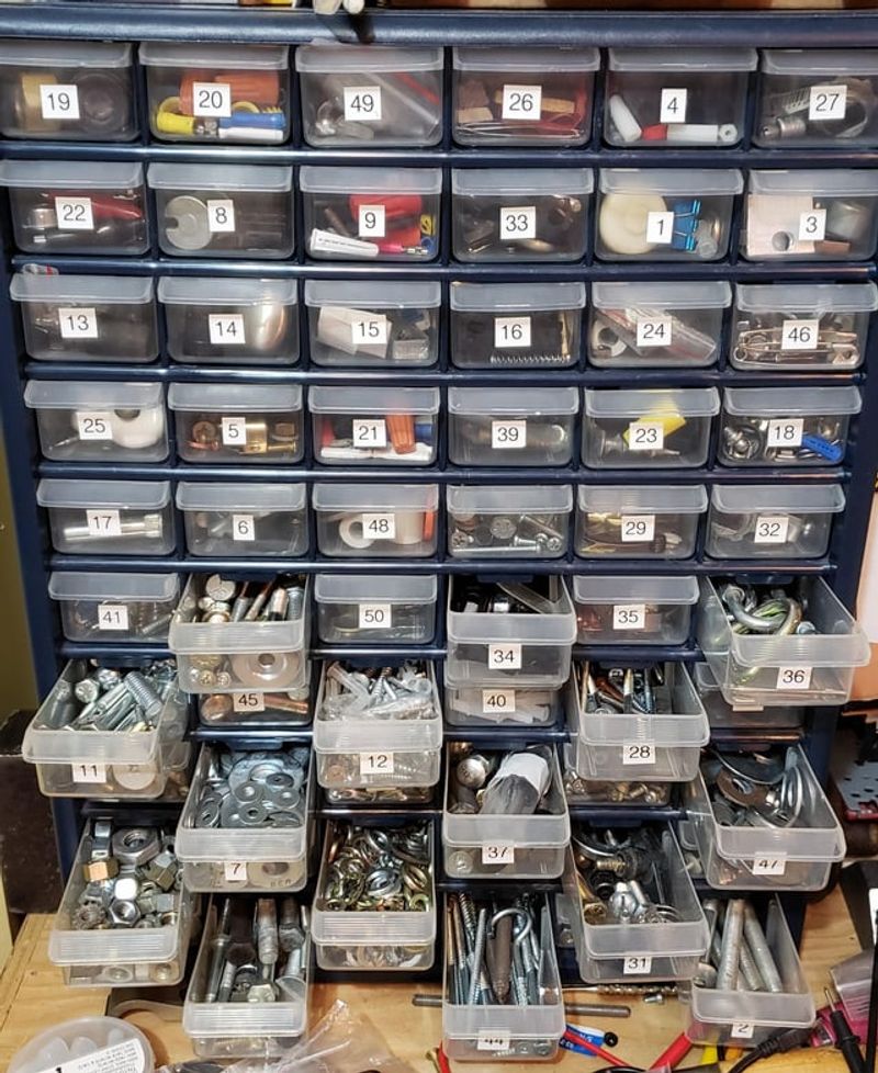 Jars of Nuts and Bolts