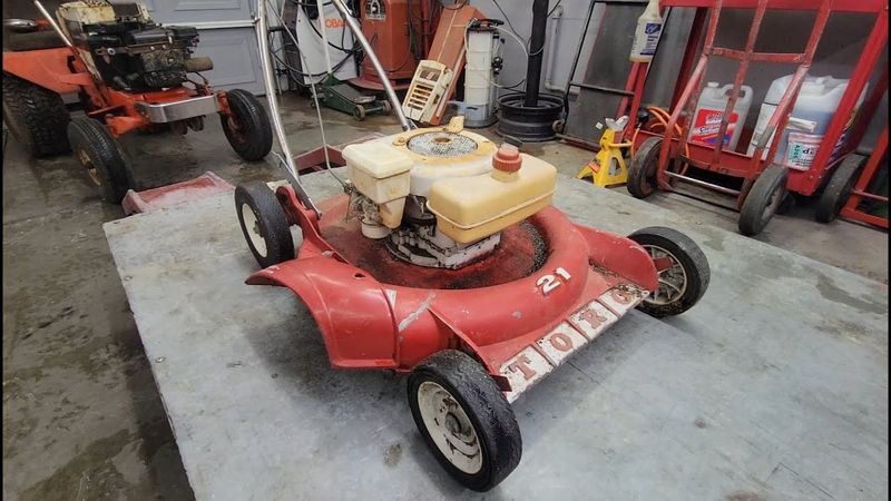 Lawnmower with Character