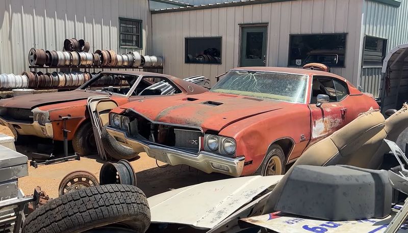 Old Car Parts