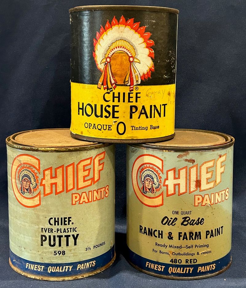 Old Paint Cans
