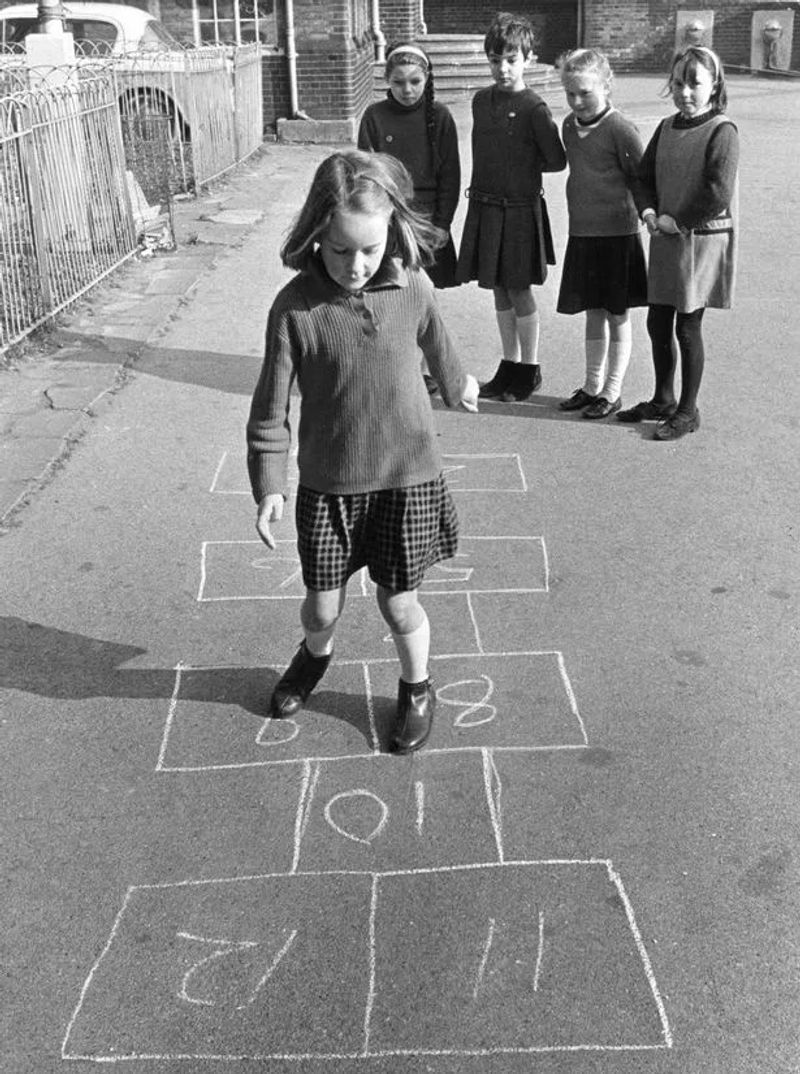 Playing Hopscotch