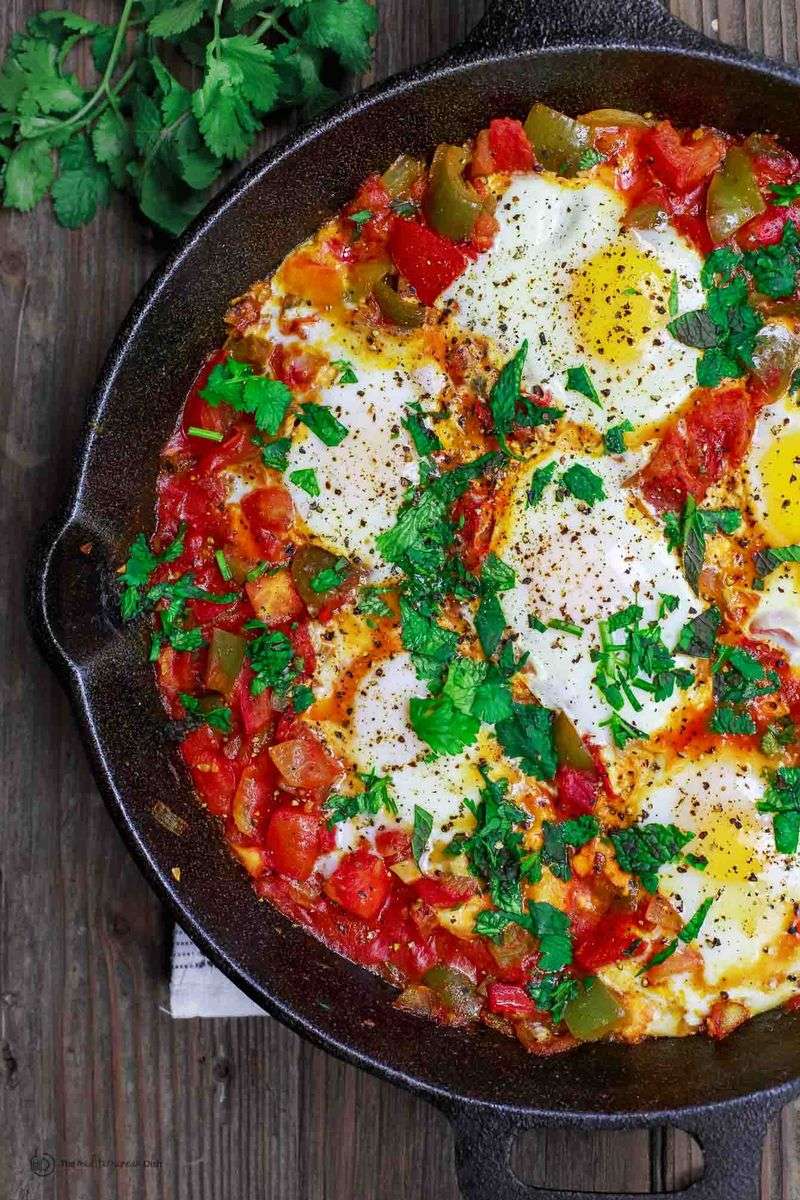 Shakshuka with Bell Peppers