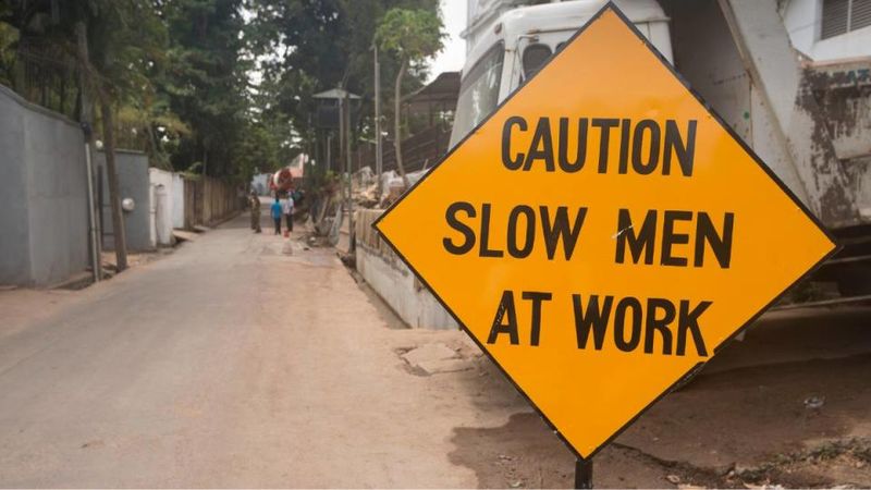Slow Men at Work