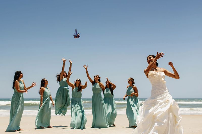 Tossing the Bouquet