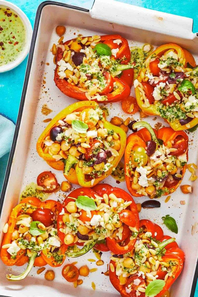 Vegetarian Stuffed Peppers