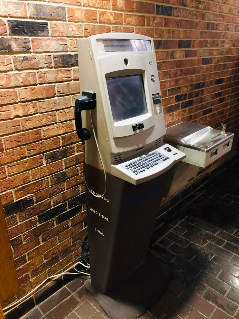 Visiting the Information Kiosk