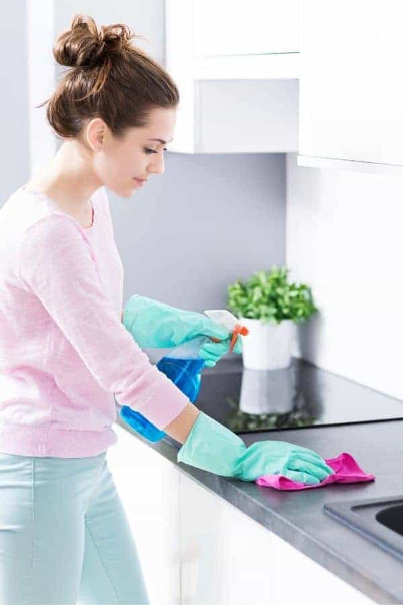 Wipe Down Kitchen Surfaces