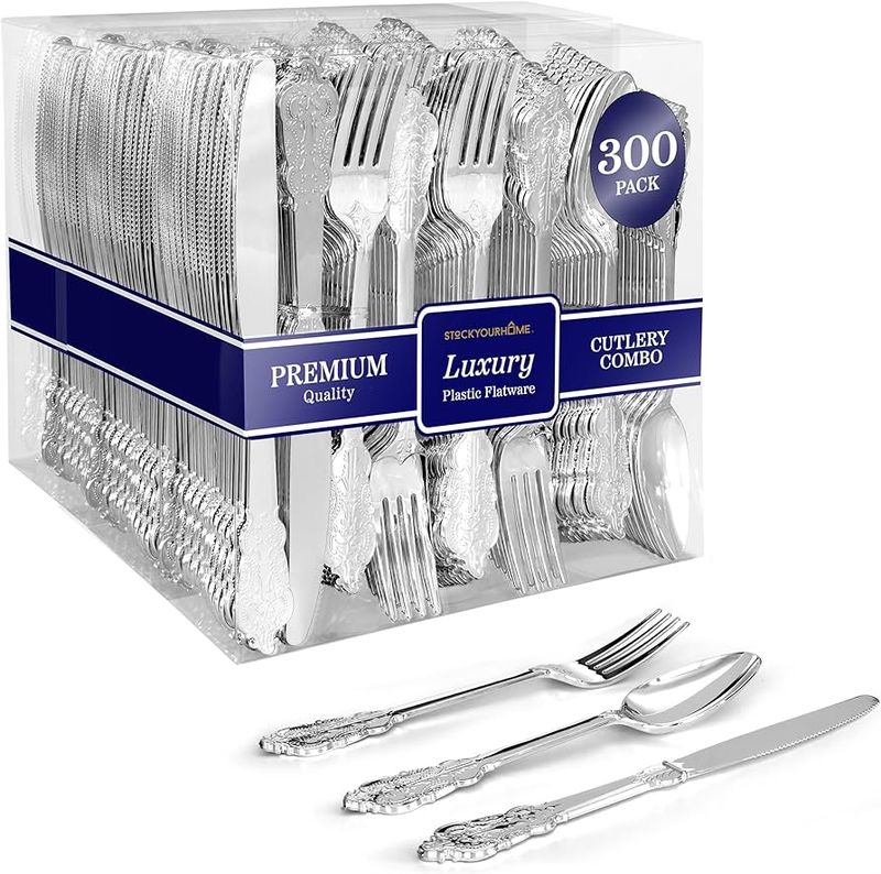 Using Plastic Cutlery
