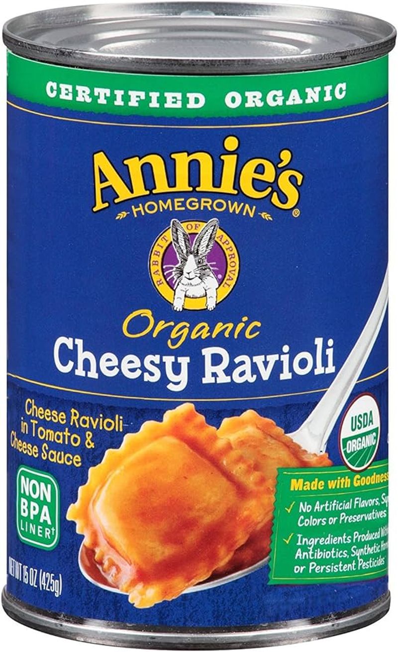 Annie’s Canned Organic Cheesy Ravioli