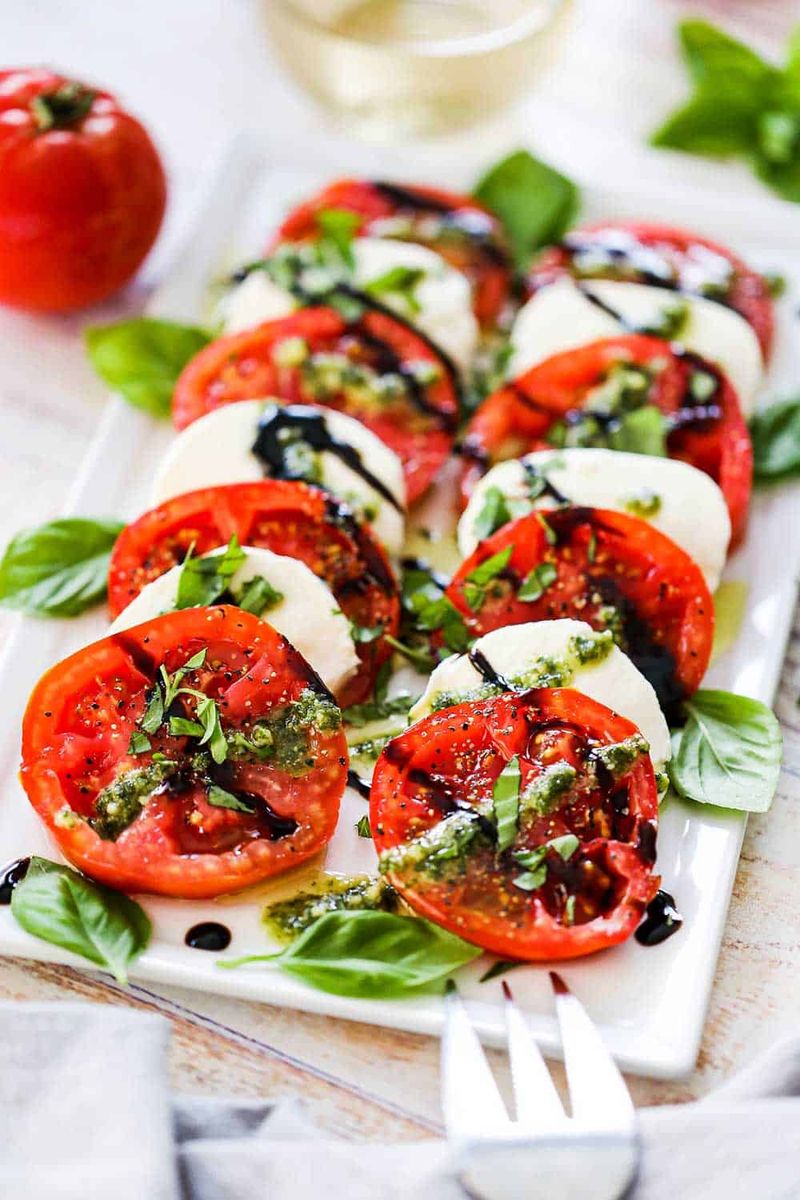 Caprese Salad with Balsamic Glaze