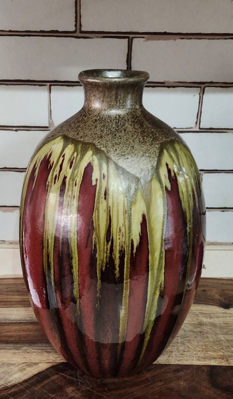 Ceramic Vases with Unique Glazes