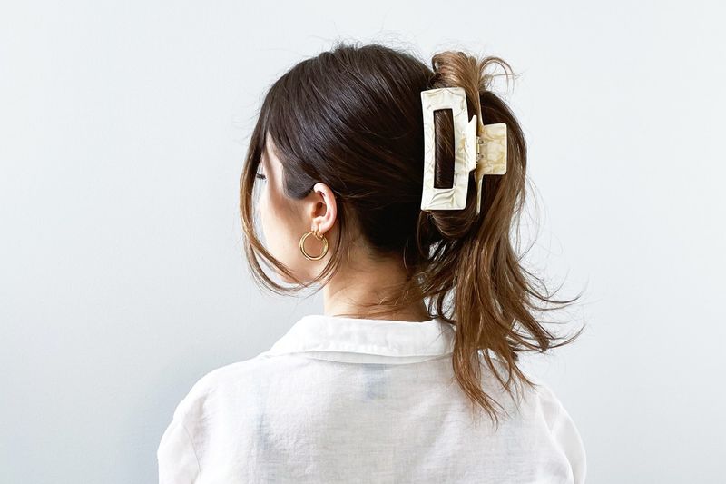Claw Clips Over Hair Elastics