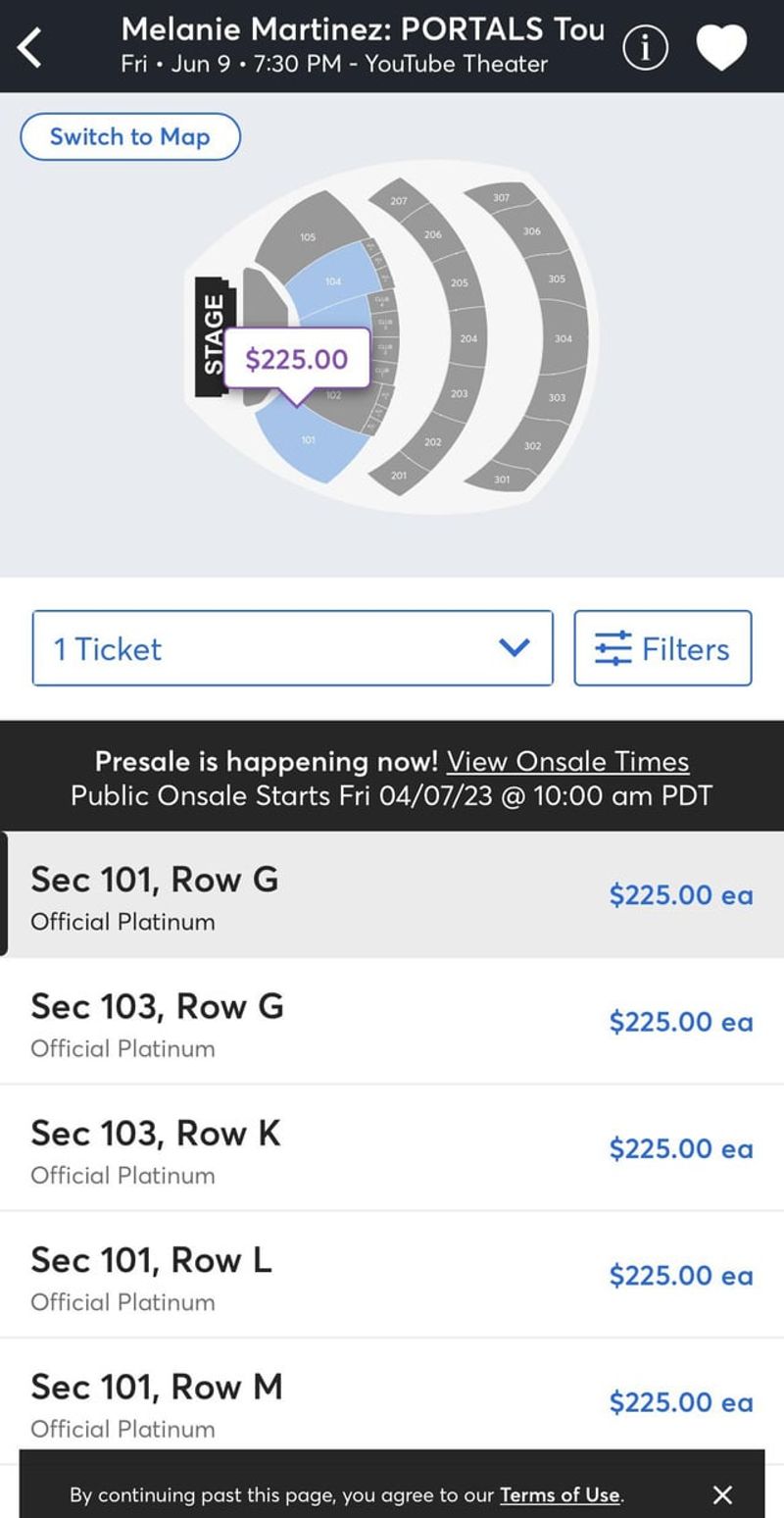 Concert Tickets