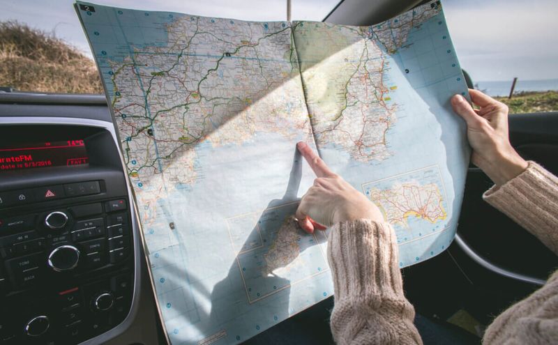 Relying on Paper Maps