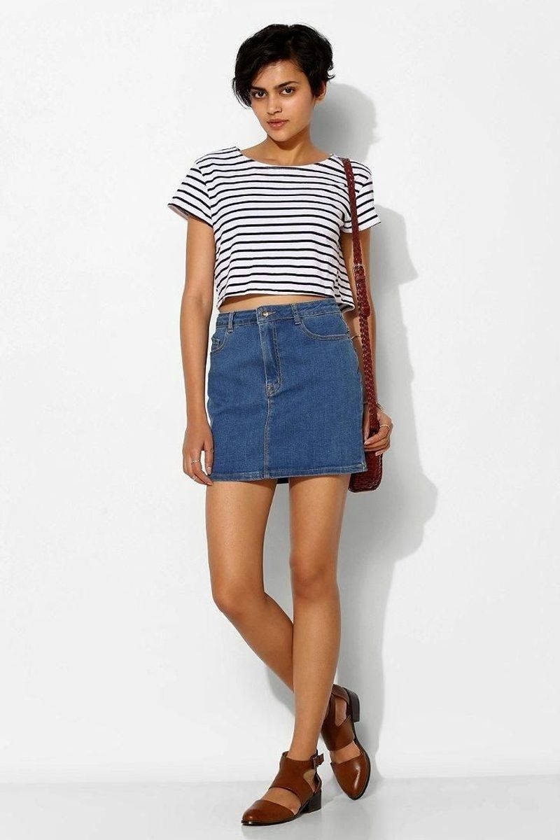 Denim Skirts
