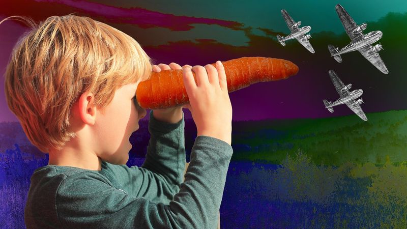 Eating carrots will improve your eyesight