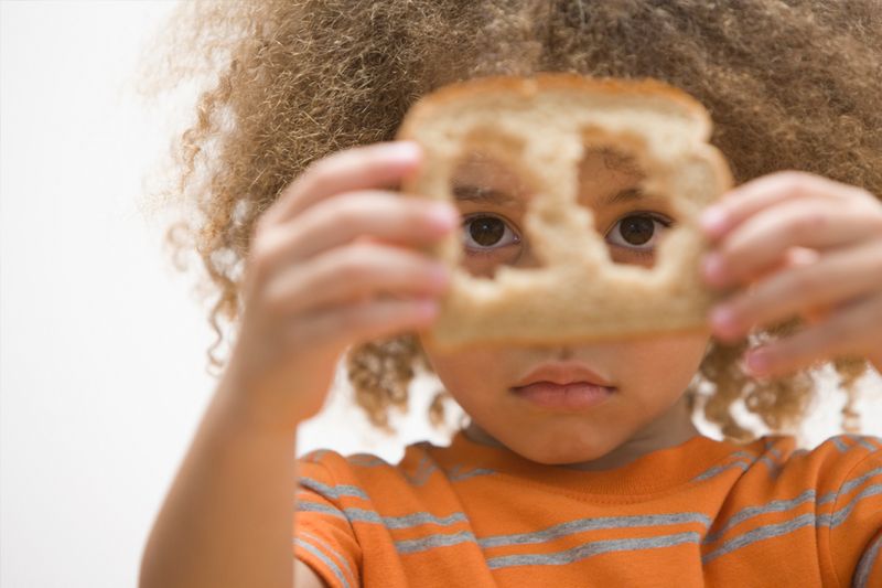 Eating crusts will make your hair curly