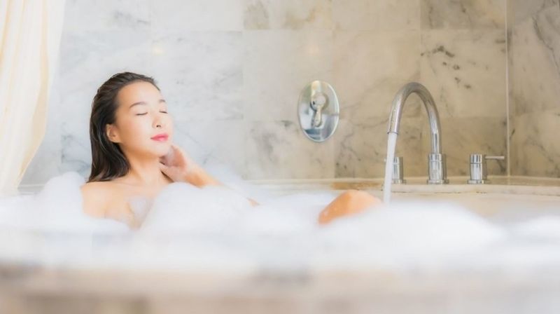 Enjoy a Warm Bath or Shower