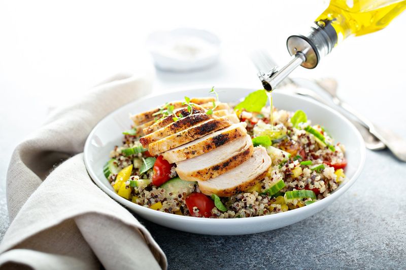 Grilled Chicken and Quinoa Salad