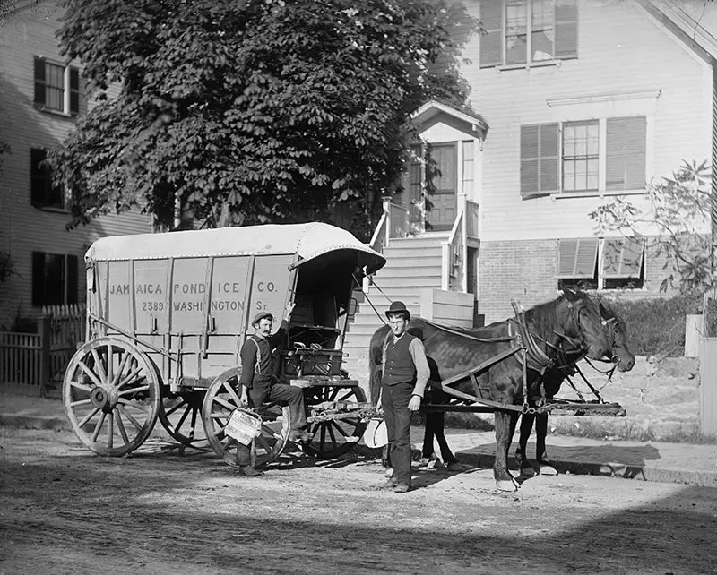 Ice Boxes and Ice Delivery