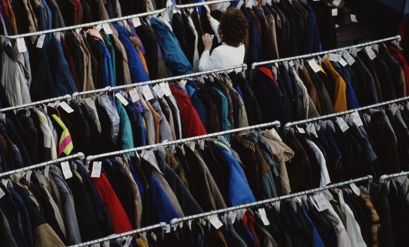 In-Store Clothing Shopping