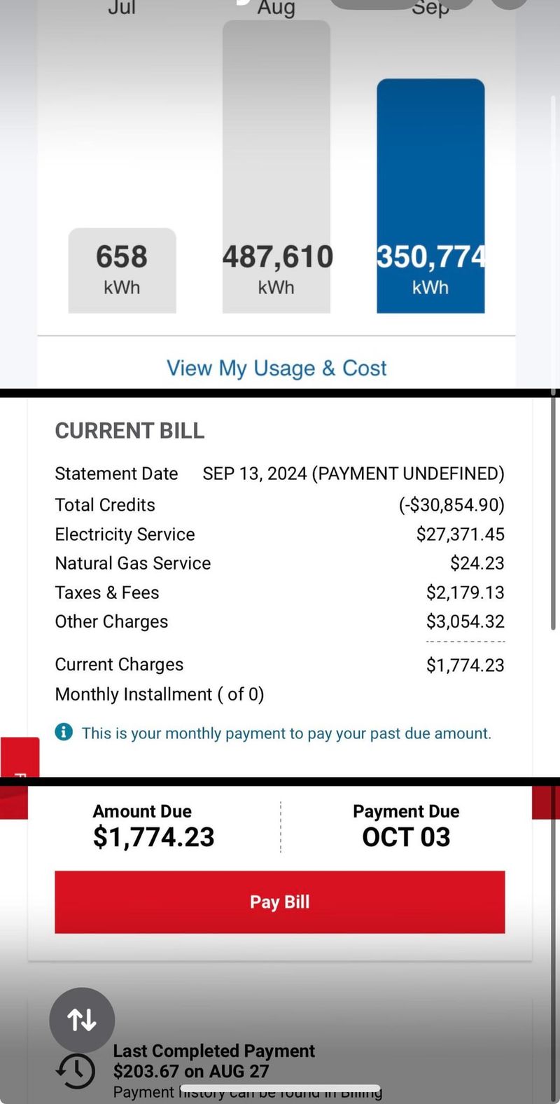 Utility Bills