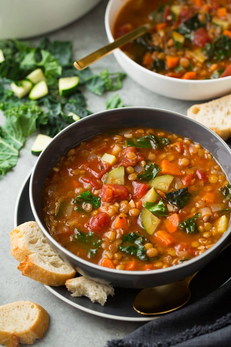 Lentil Soup with Mixed Vegetables