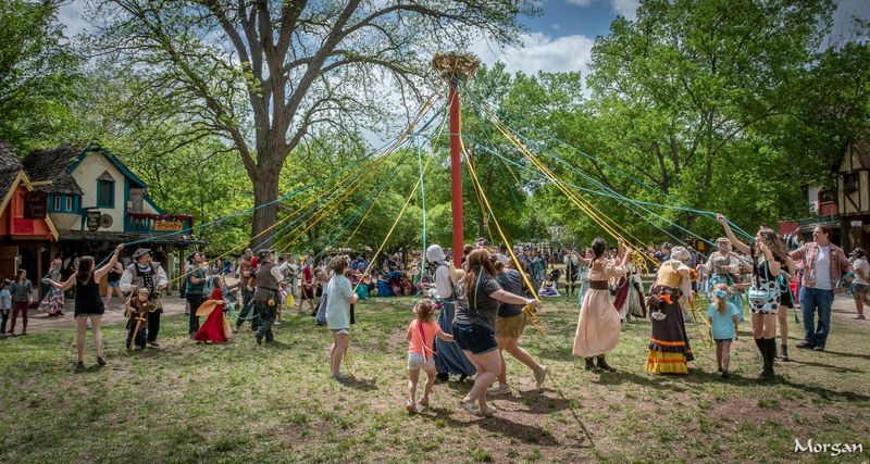 Maypole Dancing