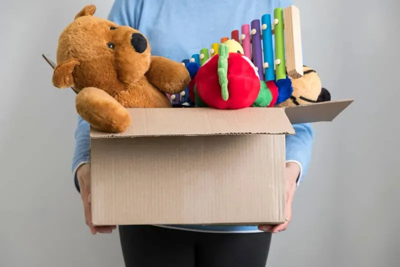 Broken or Unused Toys