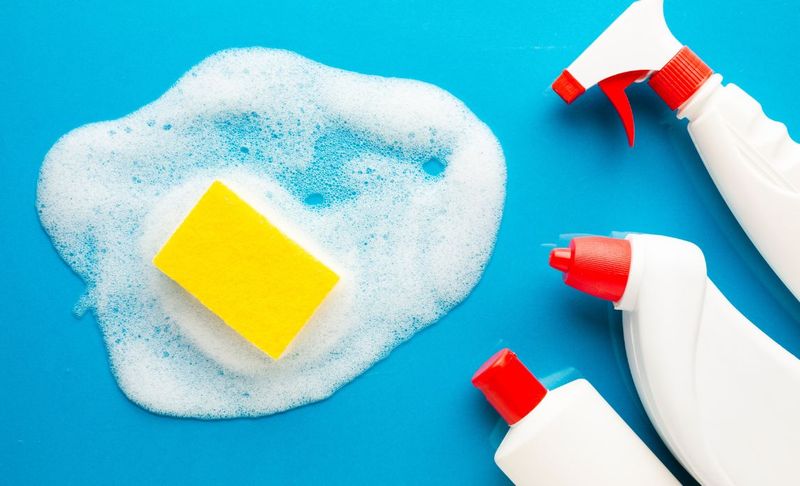 Overusing Cleaning Products