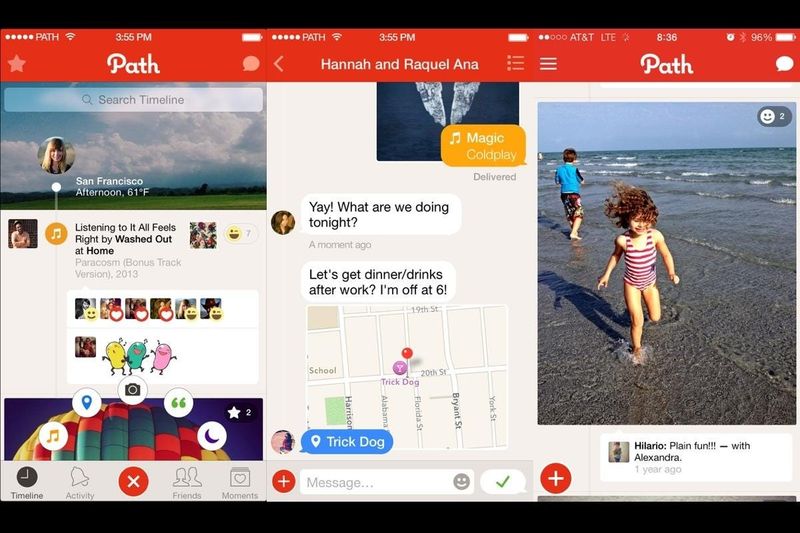 Path Social Media App