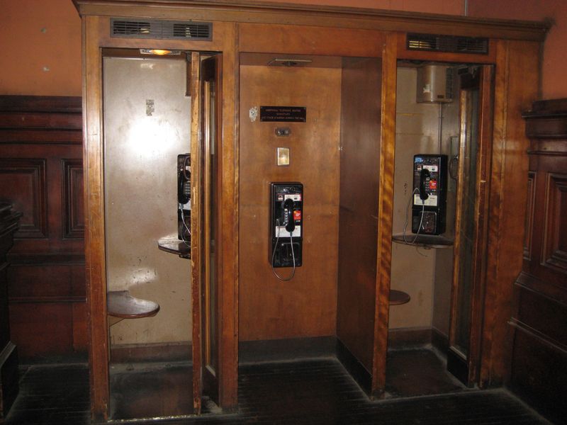 Phone Booths in Restaurants