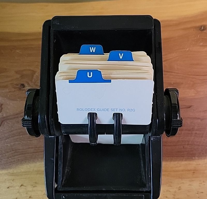 Phrase: Rolodex