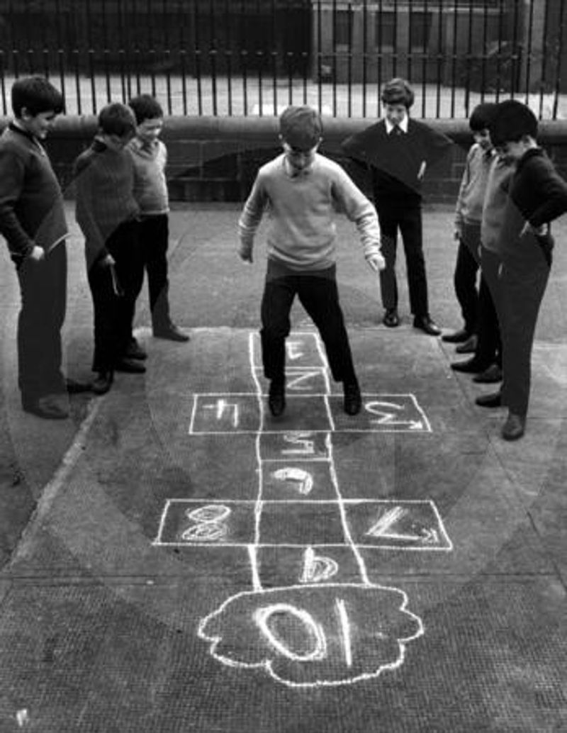 Playing Hopscotch