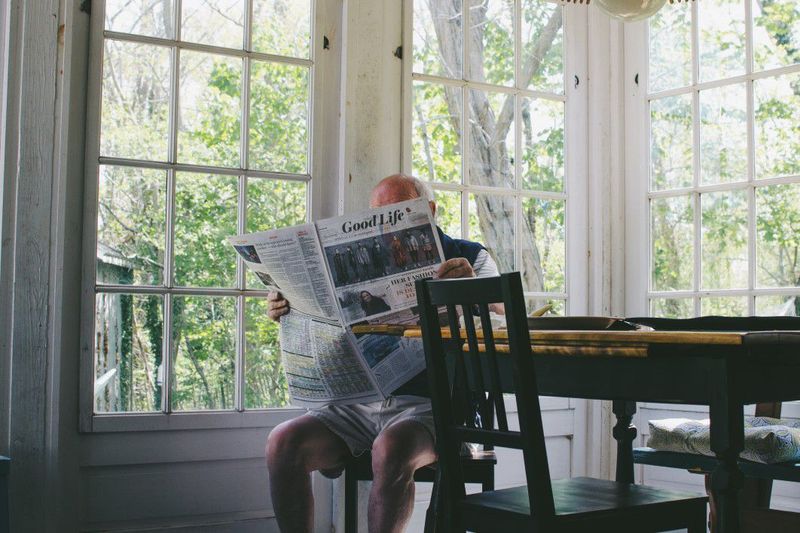 Reading Newspapers