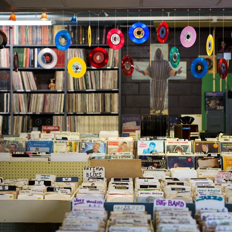 Record Store Browsing