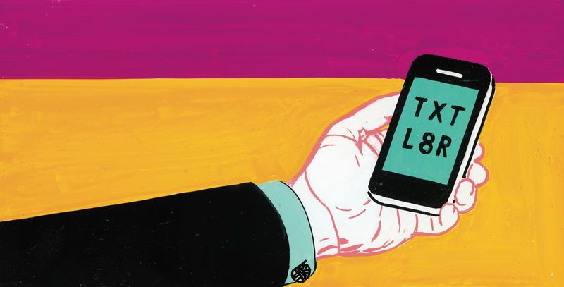 Refusing to Text