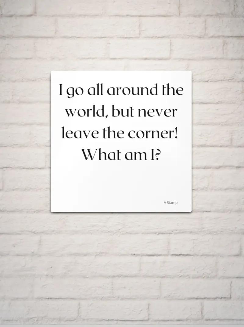 Riddle 9: The Mischievous Shadow