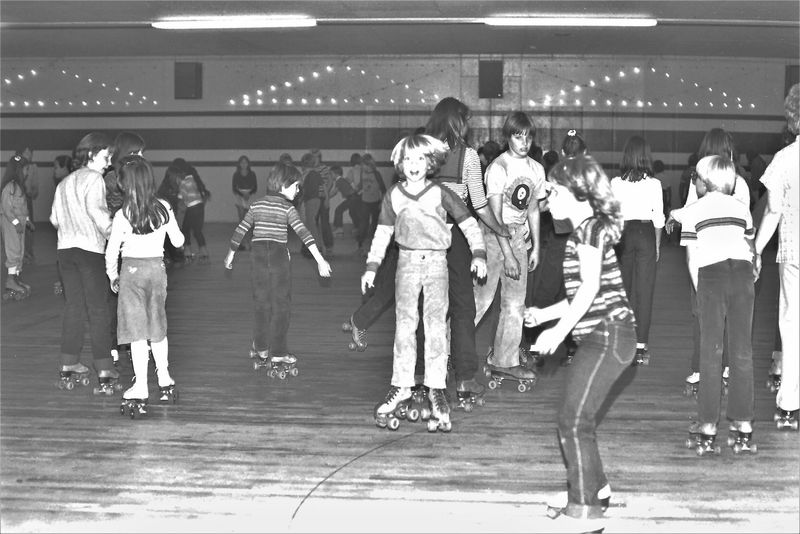 Roller Skating Without Pads or Helmets
