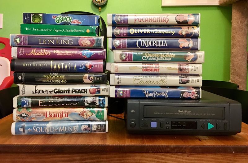 VHS Tapes and VCRs