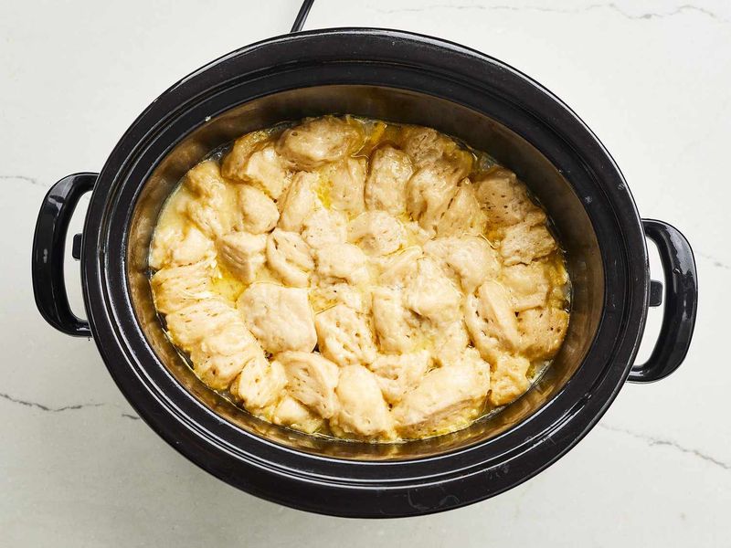 Slow-Cooker Chicken and Dumplings